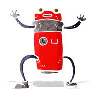 Cartoon Robot N119