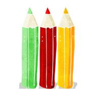 cartoon coloring pencils