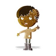 cartoon boy with growth on head N8