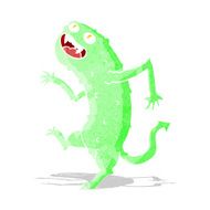 Cartoon monster N77