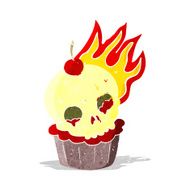 cartoon halloween cup cake N2