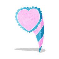 cartoon love heart symbol N2