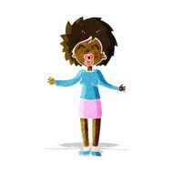 cartoon loud woman N2