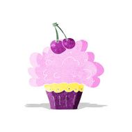 cartoon big cupcake N2