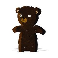 cute cartoon black bear N13