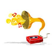 cartoon gramophone N2