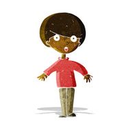 cartoon surprised man N36