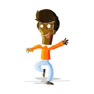 Cartoon Man Dancing N5