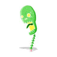 funny cartoon skull N19