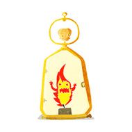 cartoon spooky lantern N4
