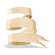 old scroll banner cartoon N2