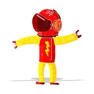 Cartoon Astronaut N47