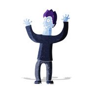 cartoon halloween vampire N4