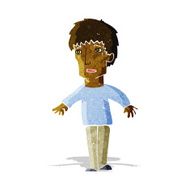 cartoon surprised man N38