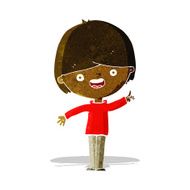 cartoon happy boy N62