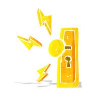 cartoon door knob N7