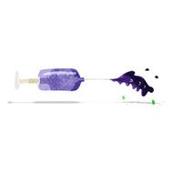 cartoon squirting medical needle N3