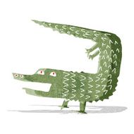 Cartoon Crocodile N45