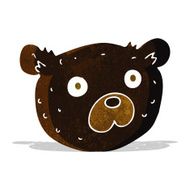 cartoon black bear N13