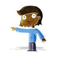 cartoon pointing person N2