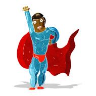 Cartoon superhero N7