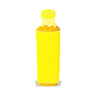 Cartoon Juice Bottle N6