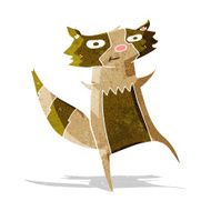 Cartoon Raccoon N20