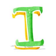 Cartoon Letter I N9