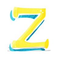 cartoon letter z N7