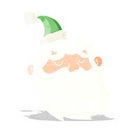 Cartoon Santa Claus Face N7