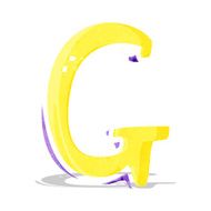 cartoon letter g N8