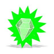 cartoon huge emerald