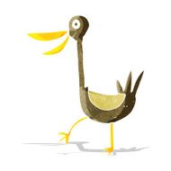Funny Cartoon Duck N12
