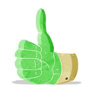 cartoon thumbs up symbol N3