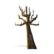 old bare tree cartoon N4
