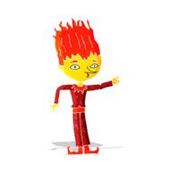 fire spirit cartoon N2