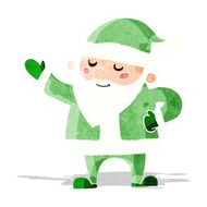Cartoon Santa Claus N190
