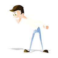 cartoon angry man N35