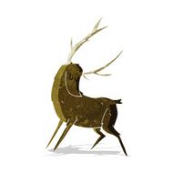 cartoon stag N15