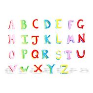 cartoon alphabet N15