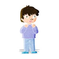cartoon worried person N3