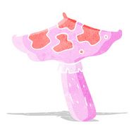 cartoon toadstool N44