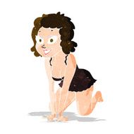 cartoon funny sexy woman N3