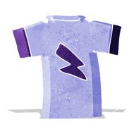 cartoon t shirt with lightning bolt N3