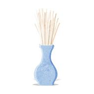 cartoon reeds in vase N3