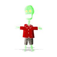 Cartoon Skeleton N12