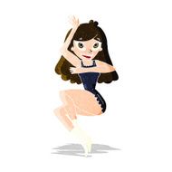 cartoon woman in lingerie N12