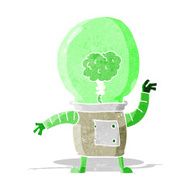 cartoon robot cyborg N3