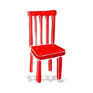 cartoon wooden chair N5