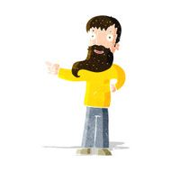 cartoon man with beard pointing N3